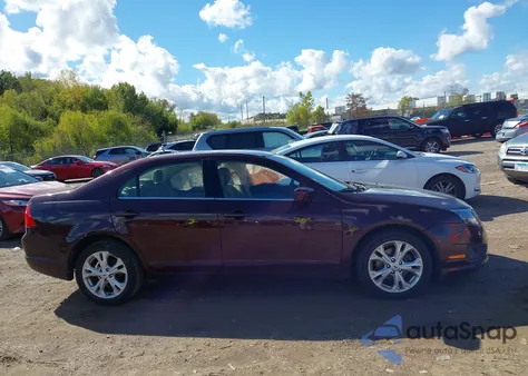 2012 Ford Fusion Se из США, поврежденный, VIN 3FAHP0HA0CR325009